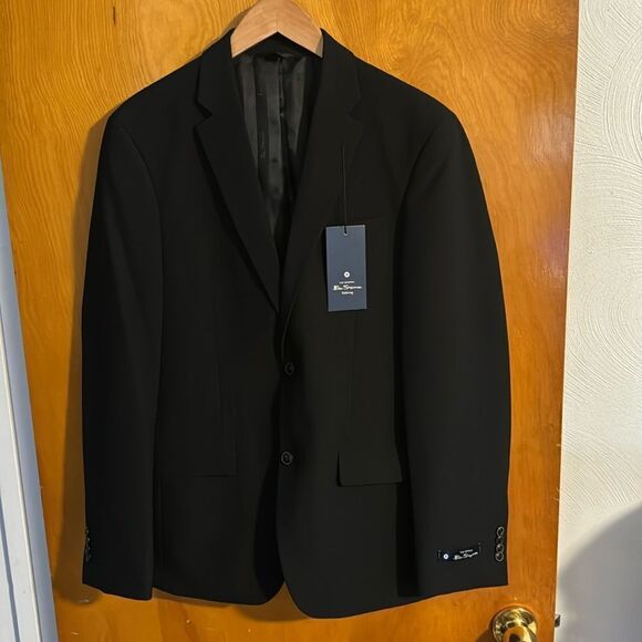 Ben Sherman Blazer Mens Black 36 Regular